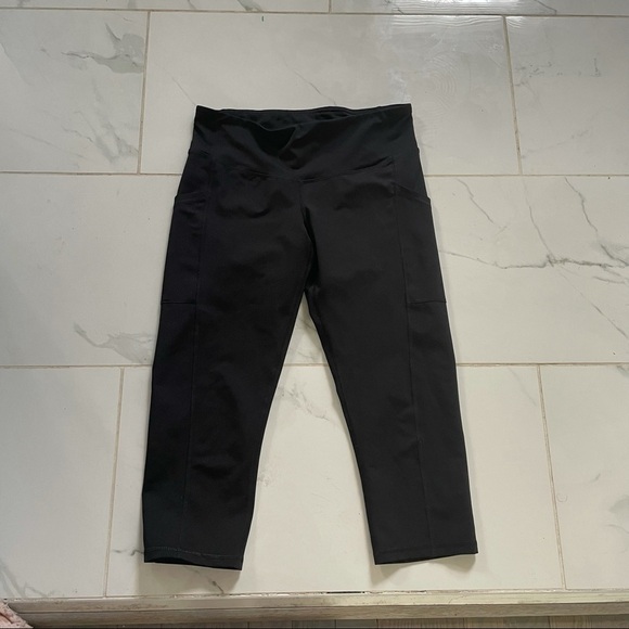 Black basic 3/4 legging - Picture 3 of 4